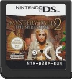 Cartridge artwork for Mystery Tales 2 - The Spirit Mask on the Nintendo DS.
