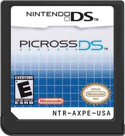 Cartridge artwork for Picross Ds on the Nintendo DS.