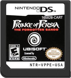 Cartridge artwork for Prince Of Persia - Les Sables Oubliés on the Nintendo DS.