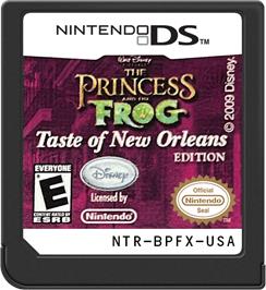 Cartridge artwork for Princesse Et La Grenouille, La on the Nintendo DS.