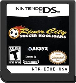 Cartridge artwork for River City - Soccer Hooligans on the Nintendo DS.