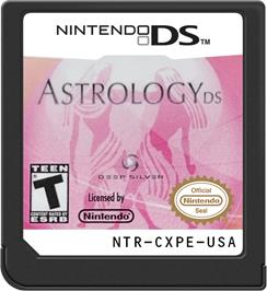 Cartridge artwork for Russell Grant's Astrology on the Nintendo DS.