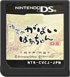 Cartridge artwork for Saga No Gabai Baachan Ds on the Nintendo DS.