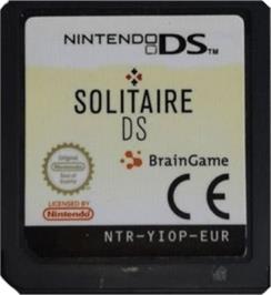 Cartridge artwork for Solitaire on the Nintendo DS.