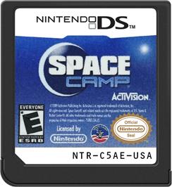 Cartridge artwork for Space Camp on the Nintendo DS.