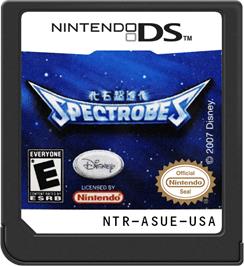 Cartridge artwork for Spectrobes on the Nintendo DS.