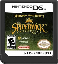 Cartridge artwork for Spiderwick Chronicles, The on the Nintendo DS.