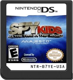 Cartridge artwork for Spy Kids - All The Time In The World on the Nintendo DS.