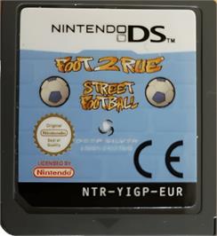 Cartridge artwork for Street Football on the Nintendo DS.