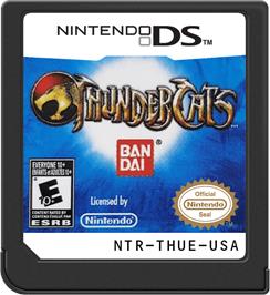 Cartridge artwork for Thundercats on the Nintendo DS.
