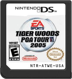 Cartridge artwork for Tiger Woods Pga Tour on the Nintendo DS.
