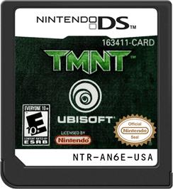 Cartridge artwork for Tmnt on the Nintendo DS.