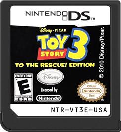 Cartridge artwork for Toy Story 3 : To The Rescue! Edition on the Nintendo DS.