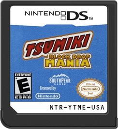 Cartridge artwork for Tsumiki - Block Drop Mania on the Nintendo DS.