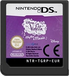 Cartridge artwork for Violetta - Rythme Et Musique on the Nintendo DS.