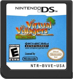 Cartridge artwork for Virtual Villagers - Un Nouveau Chez-soi on the Nintendo DS.
