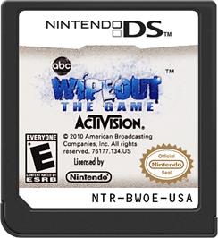 Cartridge artwork for Wipeout - The Game on the Nintendo DS.