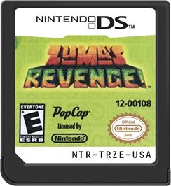 Cartridge artwork for Zuma's Revenge! on the Nintendo DS.