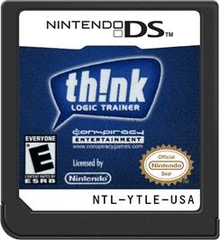 Cartridge artwork for th!nk - Logic Trainer on the Nintendo DS.