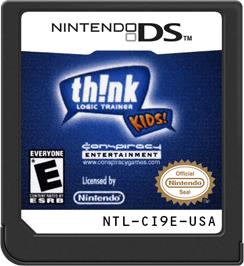 Cartridge artwork for th!nk - Logic Trainer - KIDS! on the Nintendo DS.