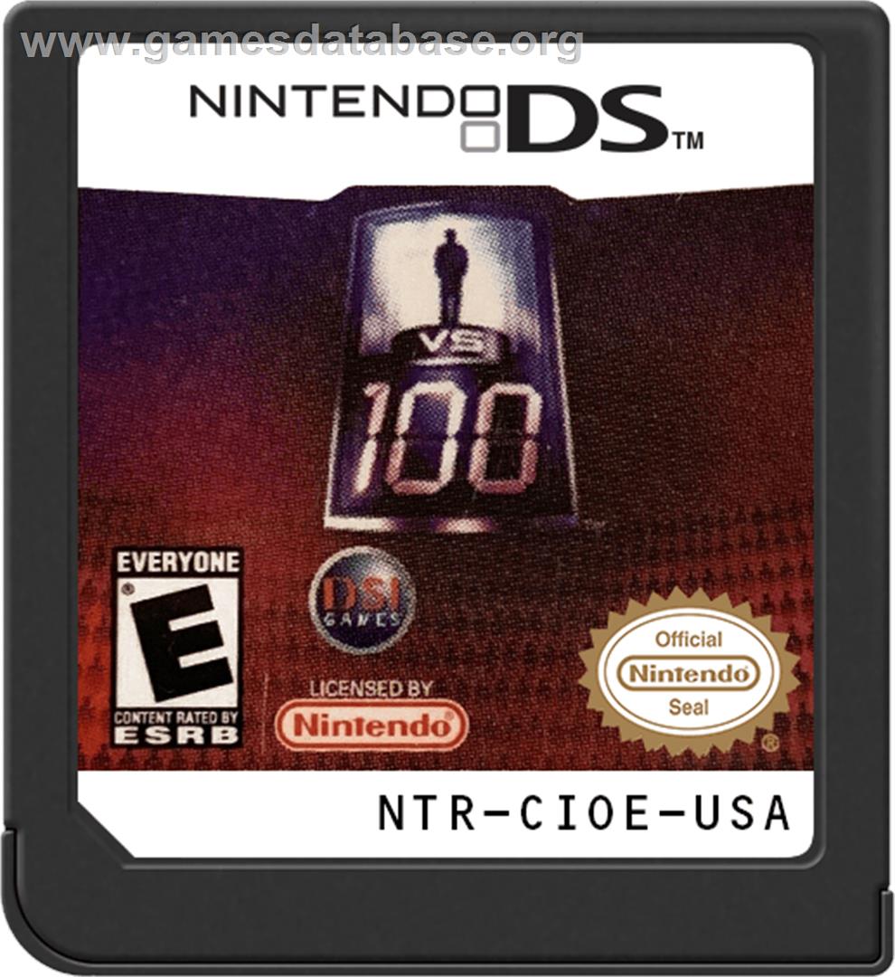 1 Contre 100 - Nintendo DS - Artwork - Cartridge