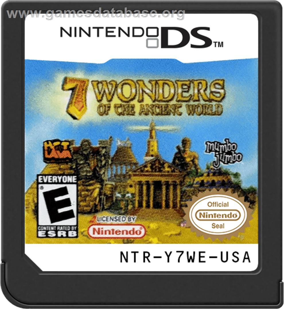 7 Wonders Of The Ancient World - Nintendo DS - Artwork - Cartridge