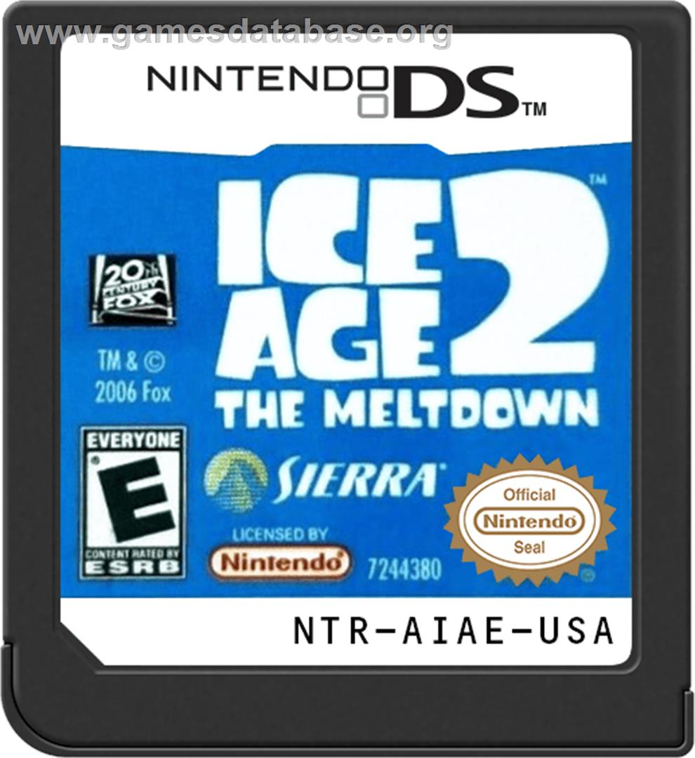Age De Glace 2, L' - Nintendo DS - Artwork - Cartridge