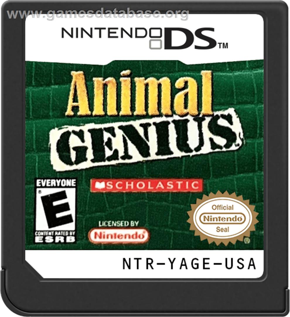 Animal Genius - Nintendo DS - Artwork - Cartridge