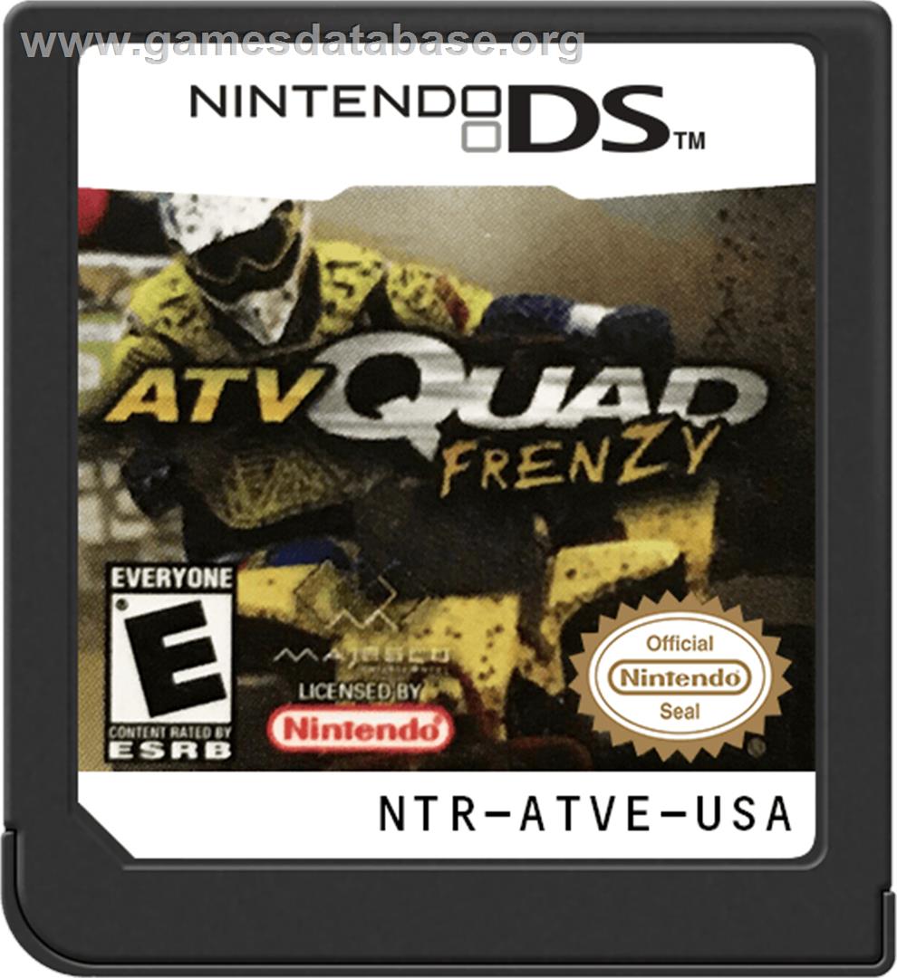 Atv Quad Frenzy - Nintendo DS - Artwork - Cartridge