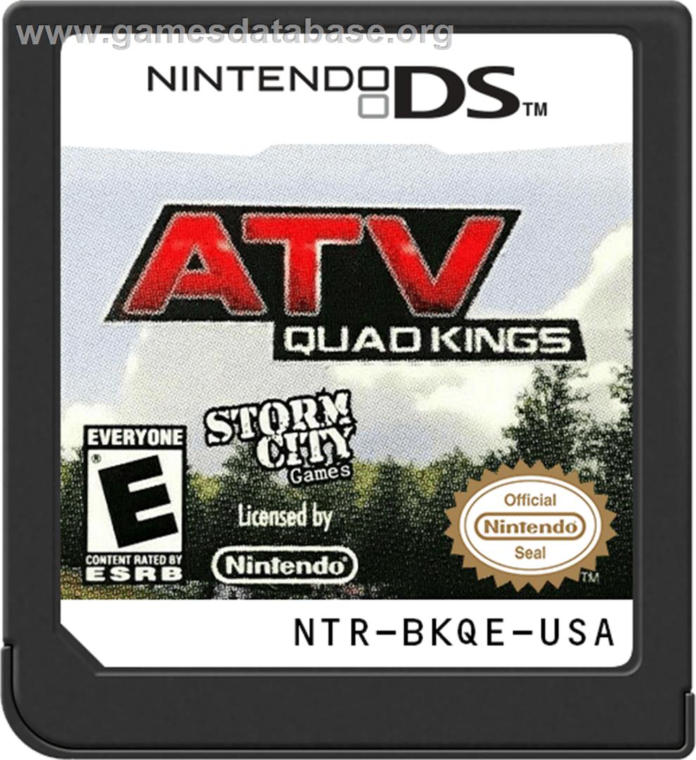 Atv Quad Kings - Nintendo DS - Artwork - Cartridge