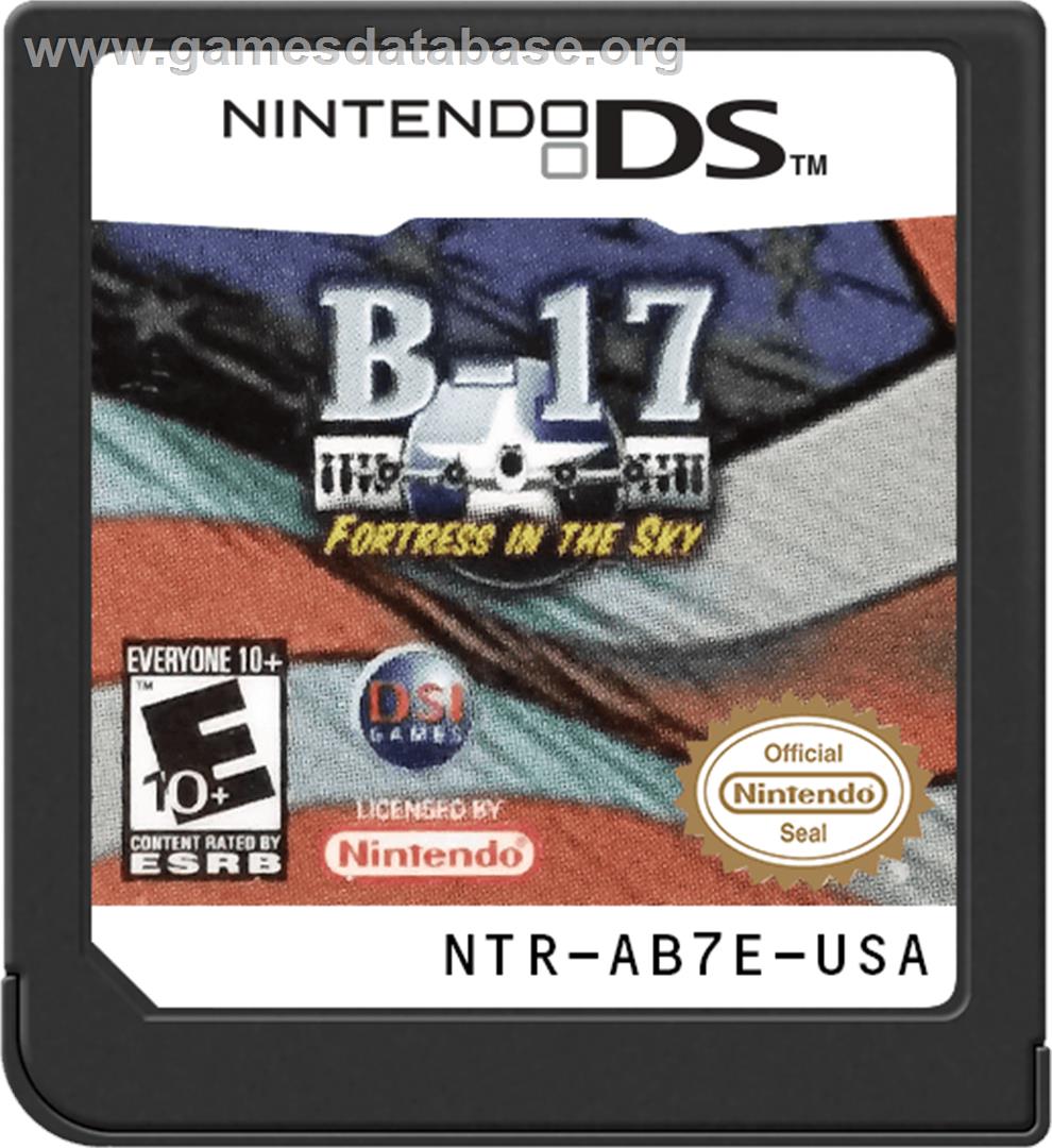 B-17 Fortress In The Sky - Nintendo DS - Artwork - Cartridge