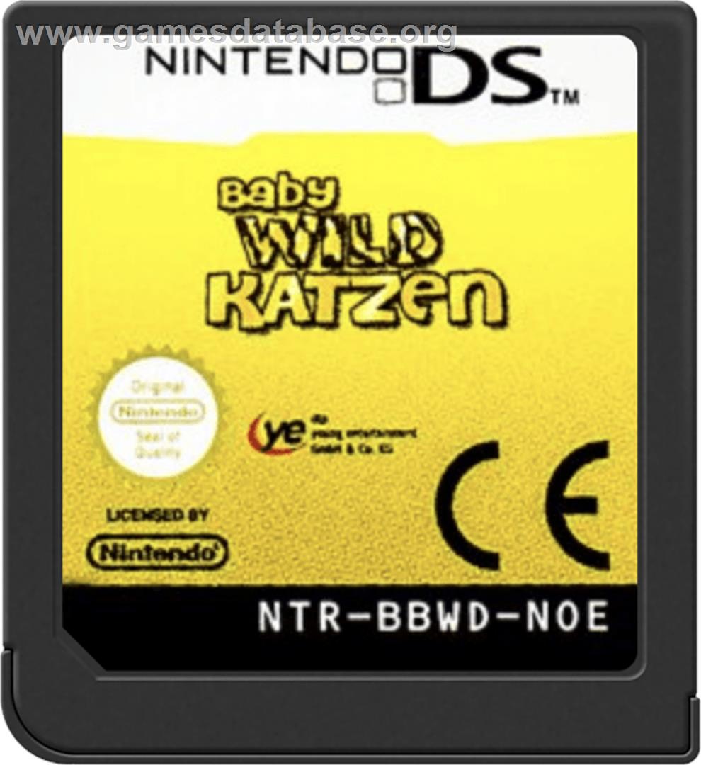 Baby Wild Katzen - Nintendo DS - Artwork - Cartridge