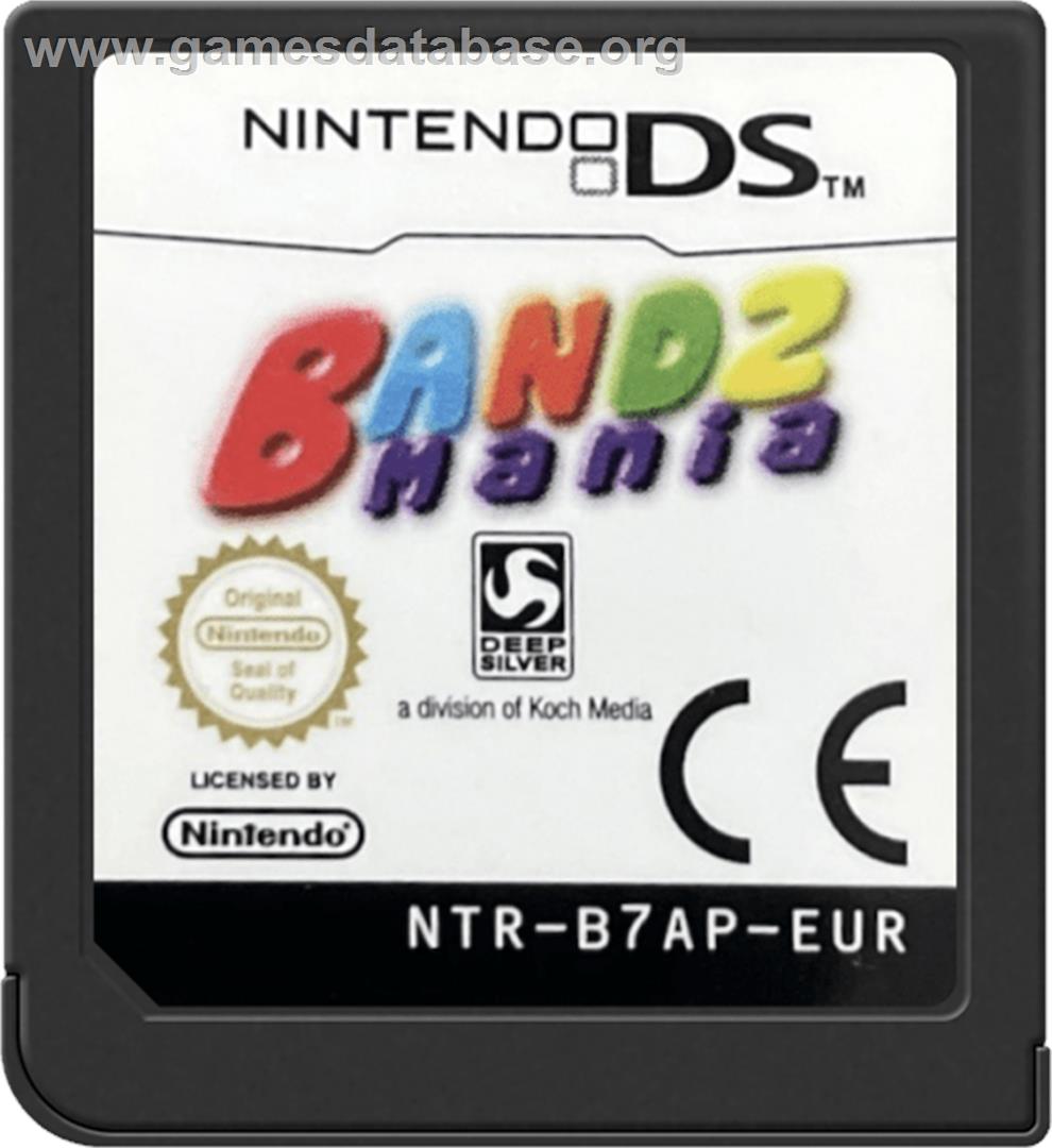 Bandz Mania - Nintendo DS - Artwork - Cartridge