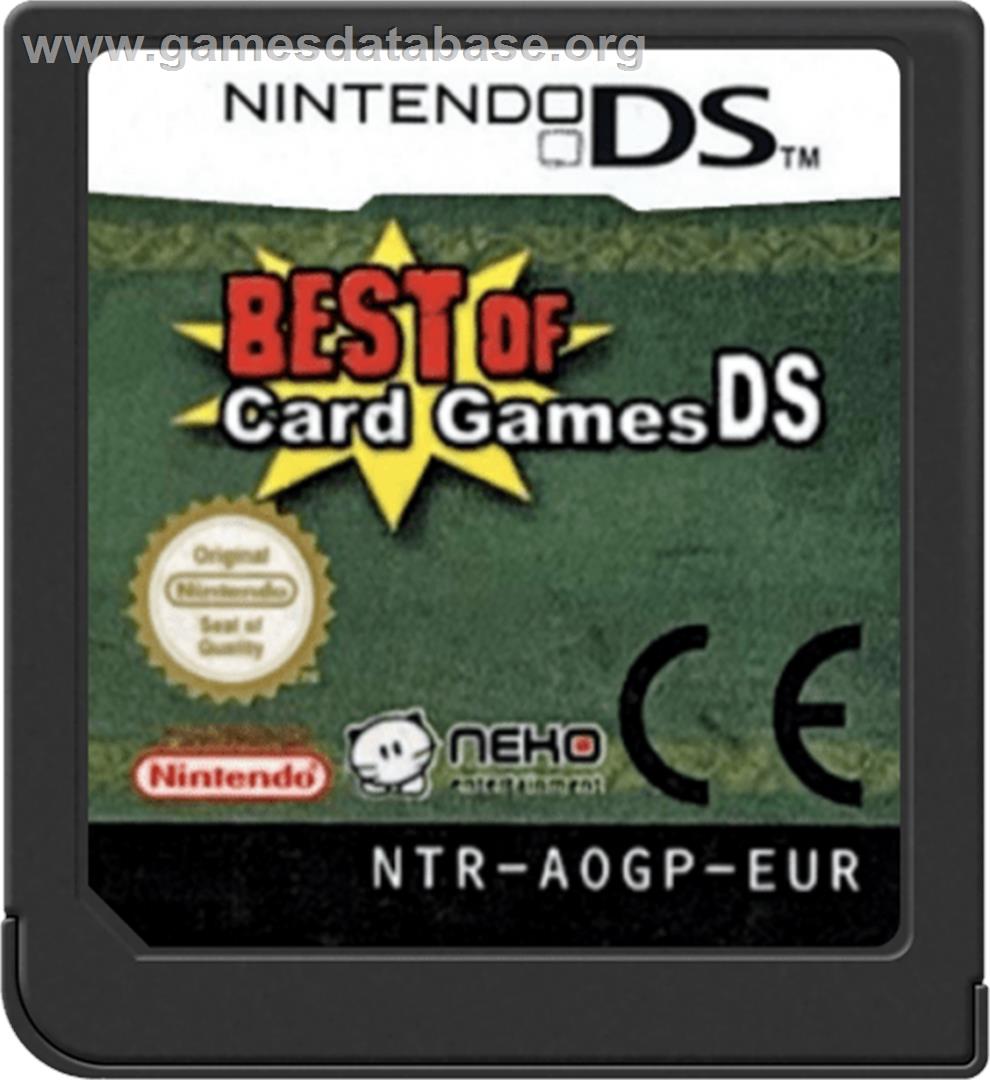 Best Of Card Games - Nintendo DS - Artwork - Cartridge