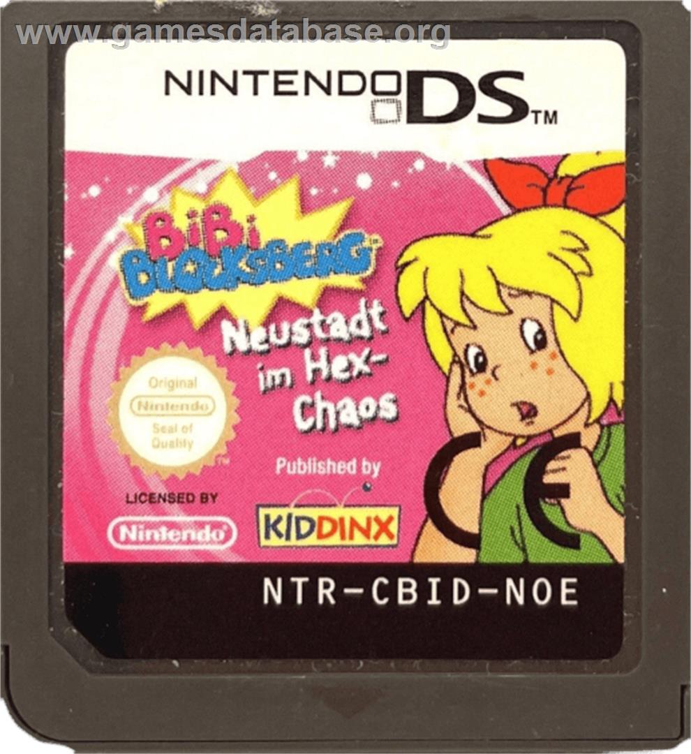 Bibi Blocksberg - Neustadt Im Hex-chaos - Nintendo DS - Artwork - Cartridge