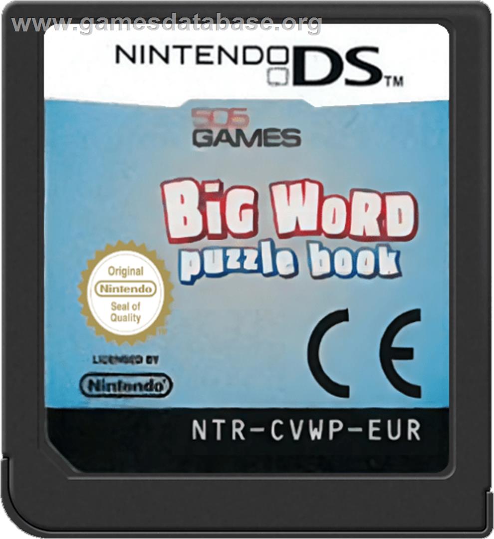 Big Word Puzzle Book - Nintendo DS - Artwork - Cartridge