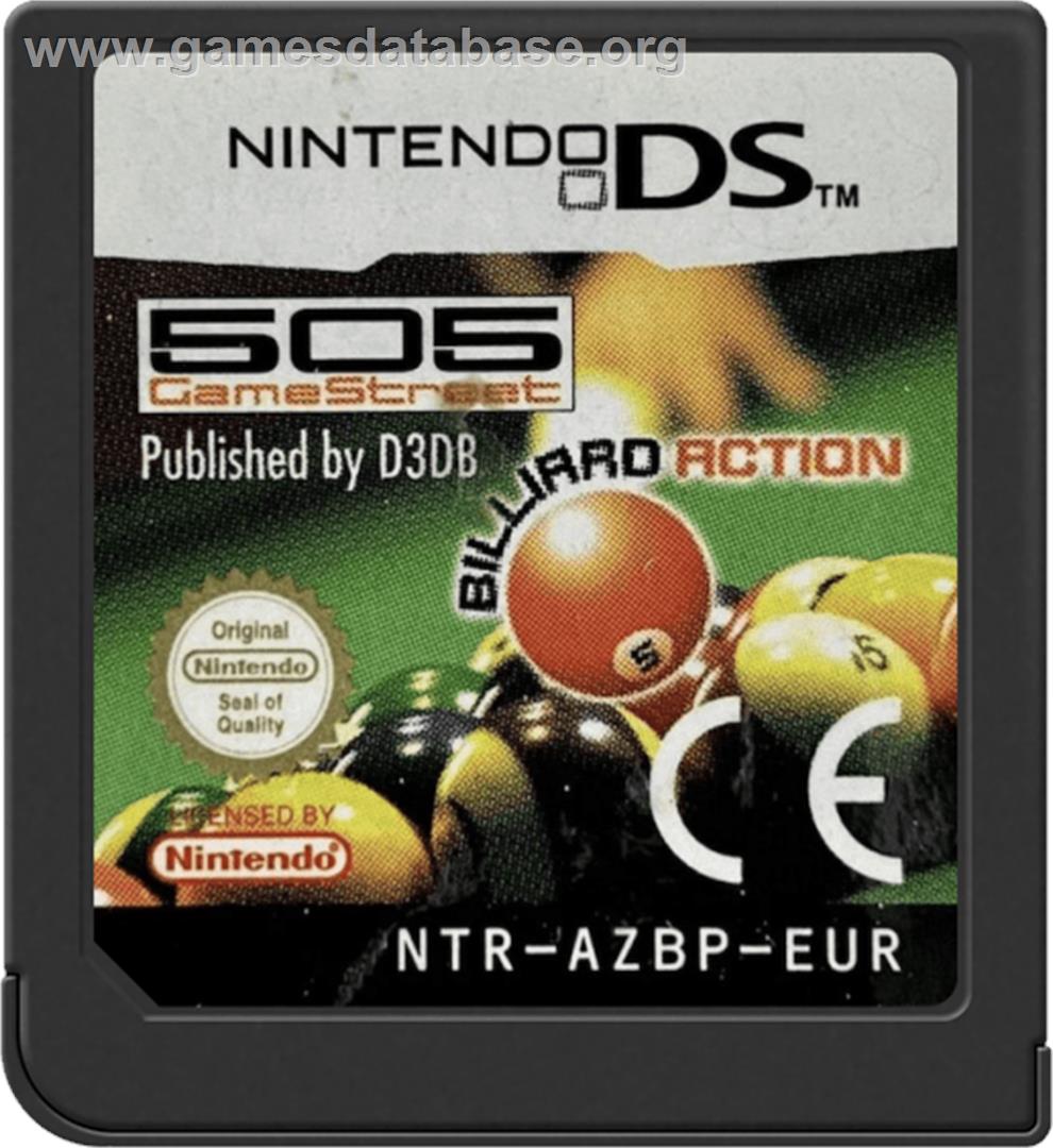 Billiard Action - Nintendo DS - Artwork - Cartridge