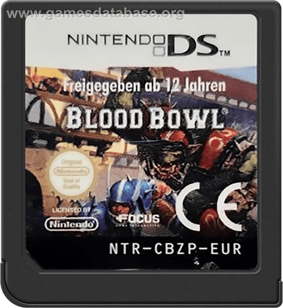 Blood Bowl - Nintendo DS - Artwork - Cartridge