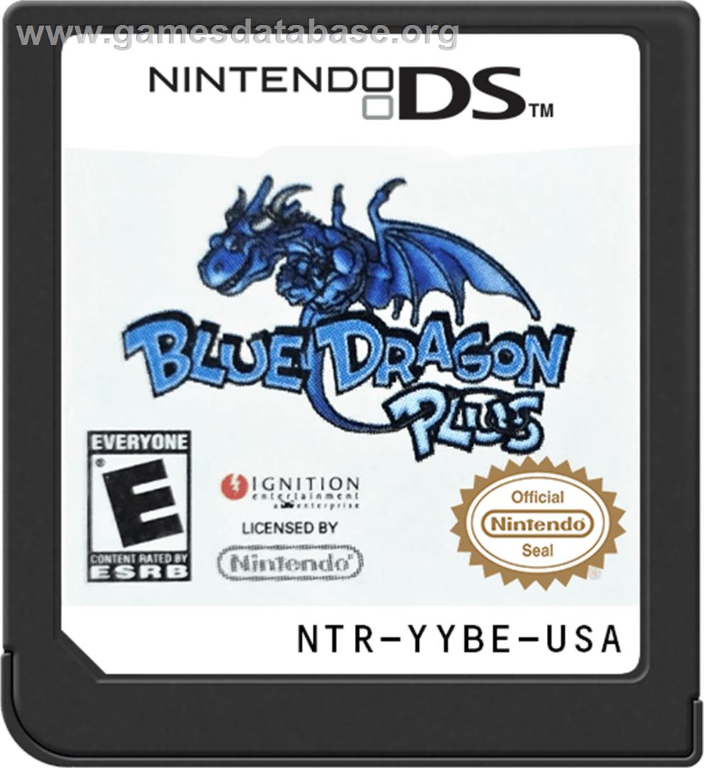 Blue Dragon Plus - Nintendo DS - Artwork - Cartridge