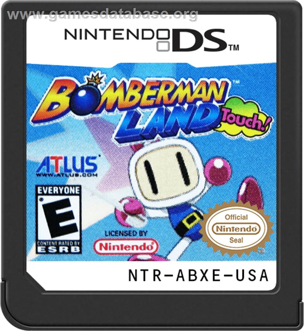 Bomberman Land Touch ! - Nintendo DS - Artwork - Cartridge