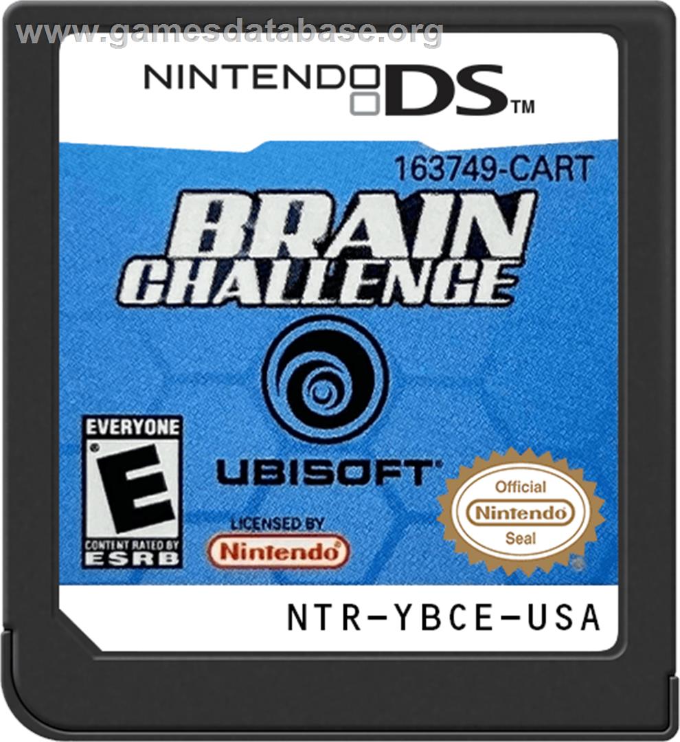 Brain Challenge - Nintendo DS - Artwork - Cartridge