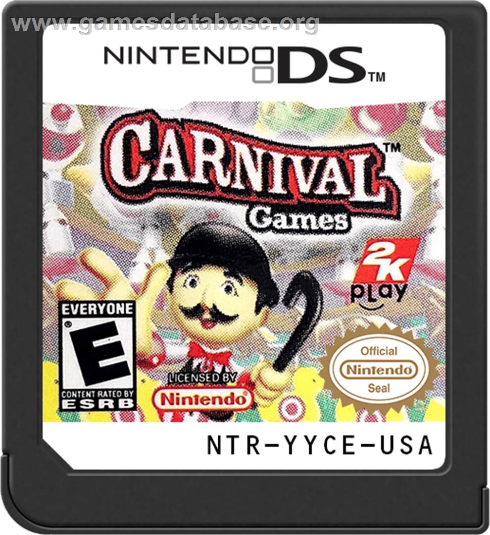 Carnival Games - Nintendo DS - Artwork - Cartridge