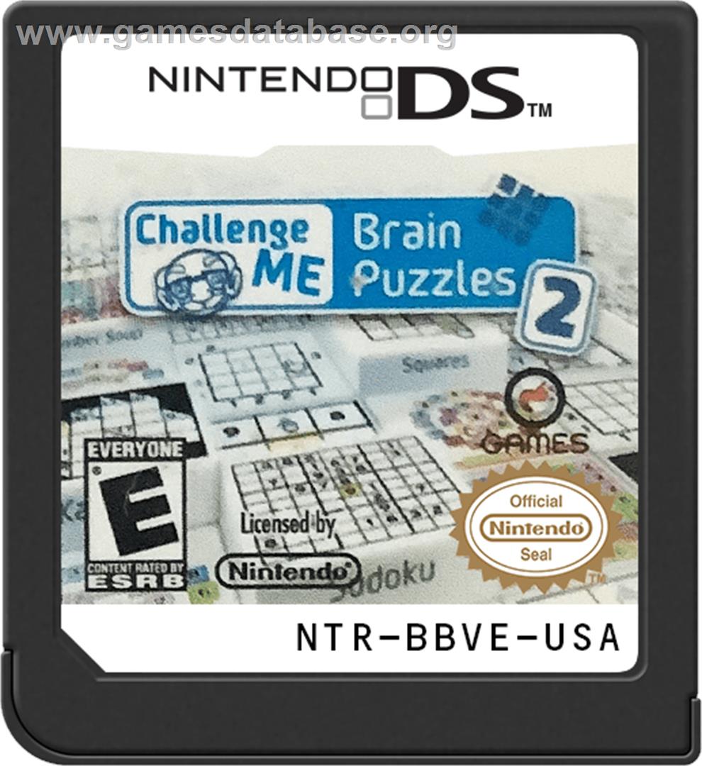 Challenge Me - Brain Puzzles 2 - Nintendo DS - Artwork - Cartridge