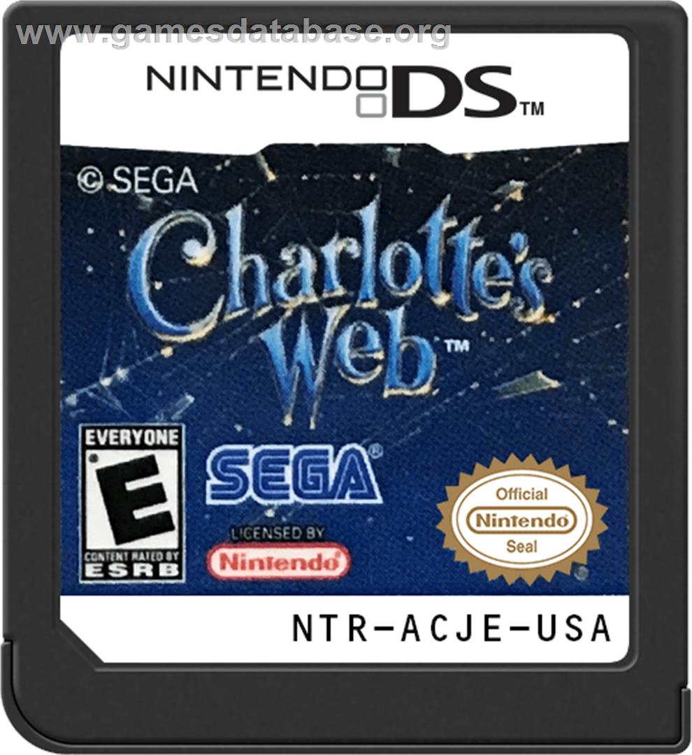Charlotte's Web - Nintendo DS - Artwork - Cartridge