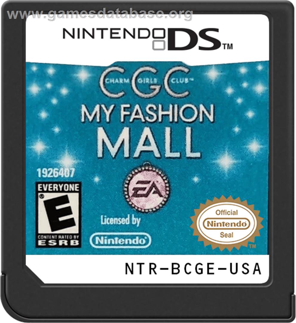 Charm Girls Club - My Fashion Mall - Nintendo DS - Artwork - Cartridge