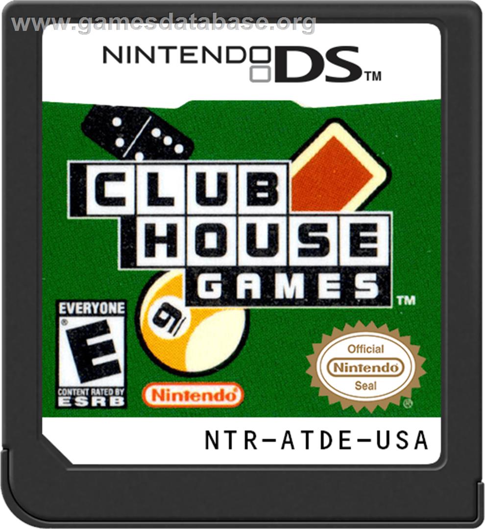 Clubhouse Games - Nintendo DS - Artwork - Cartridge