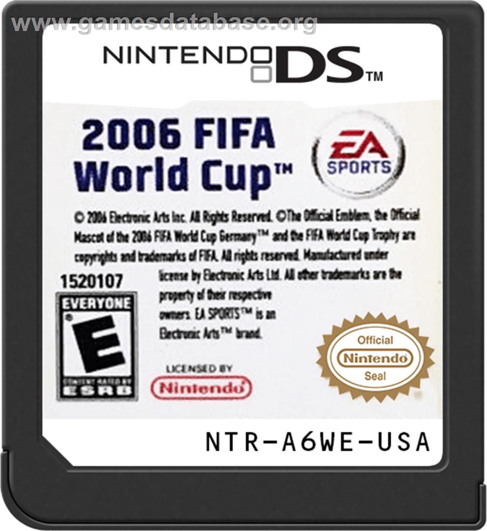 Coupe Du Monde De La Fifa 2006 - Nintendo DS - Artwork - Cartridge