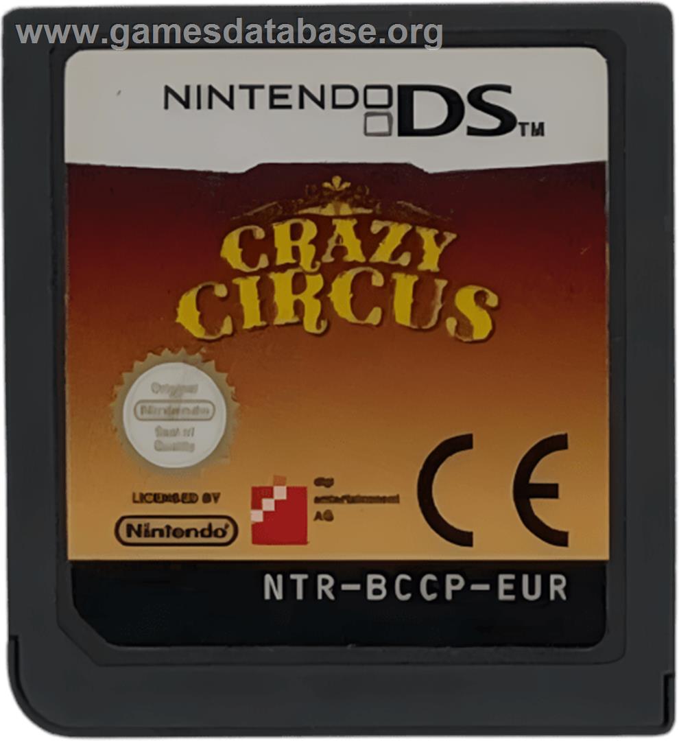 Crazy Circus - Nintendo DS - Artwork - Cartridge