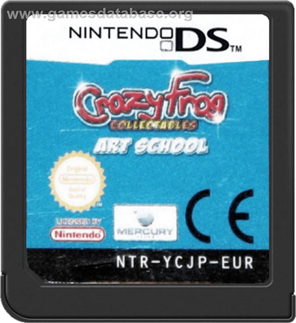 Crazy Frog - Collectables Art School - Nintendo DS - Artwork - Cartridge