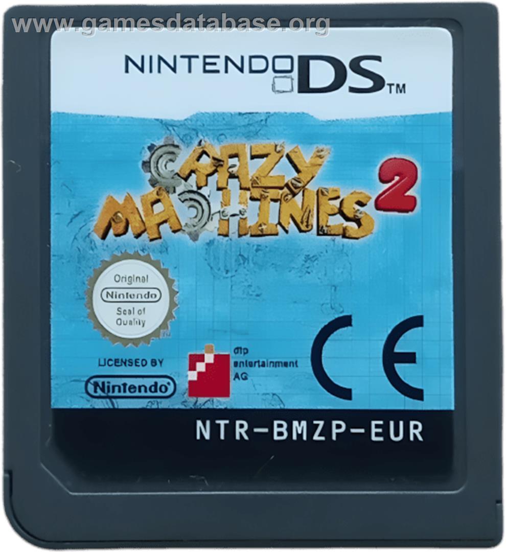 Crazy Machines 2 - Nintendo DS - Artwork - Cartridge